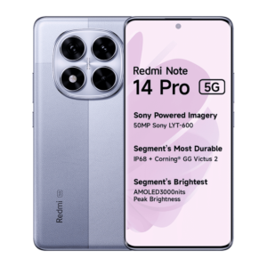 REDMI Note-14 Pro 5G (Phantom Purple, 128 GB)  (8 GB RAM
