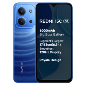 REDMI 15C 5G (Moonlight Blue, 128 GB)  (4 GB RAM)
